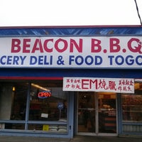 Photo taken at Beacon BBQ: Grocery, Deli &amp; Food to-go by Beer J. on 3/1/2014