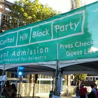 Photo taken at Capitol Hill Block Party by Beer J. on 7/25/2016
