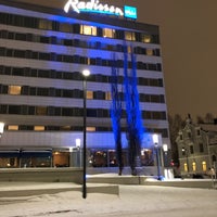 Photo taken at Radisson Blu Hotel by Aappo L. on 2/27/2021