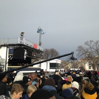 Photo taken at CNN Inauguration Broadcast Booth by Matthew S. on 1/21/2013