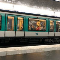 Photo taken at Métro Place de Clichy [2,13] by Cil M. on 5/25/2019