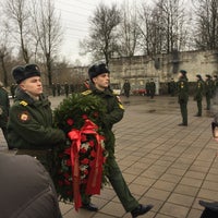 Photo taken at Мемориал Журавли by Olga on 1/27/2018