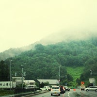 Photo taken at 岩部山トンネル by from_yamagata on 7/10/2014