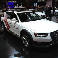 Photo taken at Audi Booth at 2013 Chicago Auto Show by Brian W. on 2/11/2013