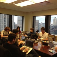 Photo taken at Foursquare HQ Midtown (temp location, #Sandy) by Max S. on 10/31/2012