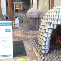 Photo taken at Canstruction Exhibit by Max S. on 11/10/2013