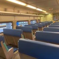 Photo taken at Stamford Transportation Center : Bus/Train (STM) Metro North &amp;amp; Amtrak by Max S. on 9/18/2023