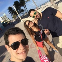 Photo taken at Hollywood Beach by Miguel V. on 12/21/2015