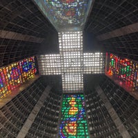 Photo taken at Catedral Metropolitana de São Sebastião by Elisabete A. on 4/21/2023