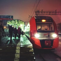 Photo taken at Поезд № 737/738 «Ласточка» (Москва – Курск) by Roman I. on 1/9/2015