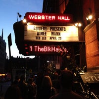 Photo taken at Webster Hall by Tokuyuki K. on 4/21/2013