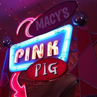 Photo taken at Macy&amp;#39;s Pink Pig by Andrew N. on 10/28/2012