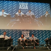 Photo taken at Startup Asia Singapore by Dmitry S. on 5/8/2014