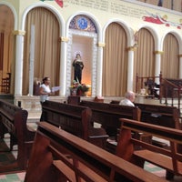 Photo taken at Igreja Santa Rita de Cássia by Fernanda D. on 10/7/2012