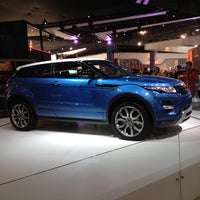Photo taken at Estande Jaguar Land Rover by Zanna F. on 11/4/2012