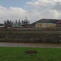 Photo taken at Речка Улалушка by Алексей Г. on 4/25/2013