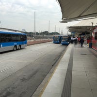 Photo taken at BRT - Estação Fundão (Terminal Aroldo Melodia) by João Luiz F. on 6/1/2016