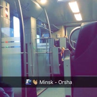 Photo taken at Поезд № 732 Минск — Орша by Alex Y. on 11/5/2015