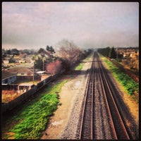 Photo taken at BART Fremont/Daly City (Green Line) Train by Lihe W. on 1/26/2013