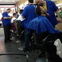 Photo taken at 3 Aces Barber Shop by Frank P. on 1/17/2013