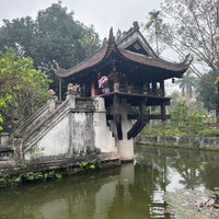 Photo taken at Chùa Một Cột (One Pillar Pagoda) by Michalis on 3/24/2024