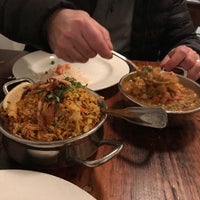 Photo taken at Brick Lane Curry House by robin a. on 12/28/2018