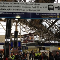 Photo taken at Reading Railway Station (RDG) by Frank R. on 4/13/2013