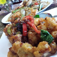 Photo taken at Krungthep Thai Cuisine by Ben C. on 4/11/2014