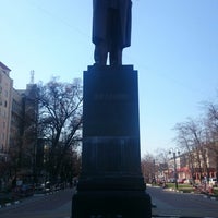 Photo taken at Памятник В. И. Ленину by Yuriy P. on 3/30/2014