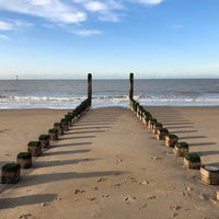 Photo taken at Strand Nieuw-Haamstede by Brian P. on 12/1/2019