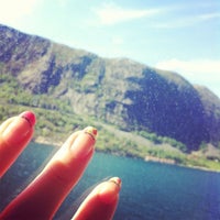 Photo taken at Lysefjord by Natalie M. on 5/25/2014