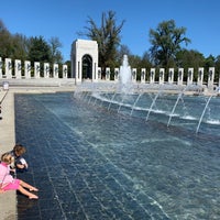 Photo taken at World War II Memorial by Dion H. on 10/17/2018