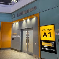 Photo taken at Lufthansa Business Lounge by Dion H. on 12/9/2022