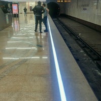 Photo taken at Memar Əcəmi Metrostansiyası by Babak on 5/5/2017