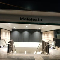 Photo taken at Metro Malatesta (MC) by Babak on 1/23/2018