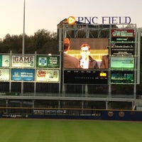 Photo taken at PNC Field by Karina R. on 5/5/2013