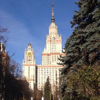 Photo taken at Сектор Г МГУ by Galina on 10/15/2013