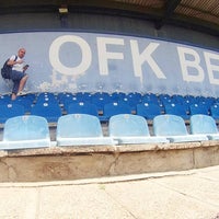 Photo taken at Omladinski stadion | OFK Beograd by Gür K. on 5/25/2018