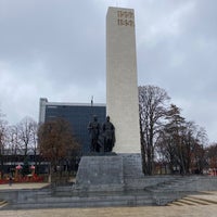 Photo taken at Монумент &amp;quot;Навеки с Россией&amp;quot; by Pavel [pl] P. on 12/20/2020