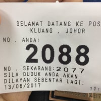 Pejabat Pos Kluang Kluang Johor