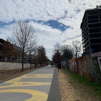 Photo taken at Atlanta BeltLine Corridor over North Ave by Steven A. on 1/25/2022