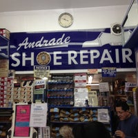 Photo taken at Andrade Shoe Repair by R J. on 11/3/2012