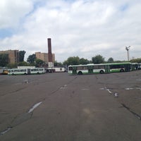 Photo taken at Остановка «7-й Автобусный парк» by Наталья К. on 7/18/2014