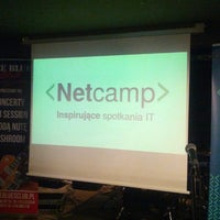 รูปภาพถ่ายที่ Netcamp - Inspirujące spotkania IT โดย Maciej S. เมื่อ 9/19/2013