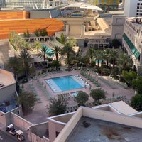 Photo taken at Park MGM Pool by Kenneth I. on 9/4/2023