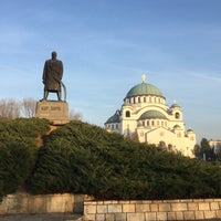 Photo taken at Karađorđev park by Branislav D. on 11/24/2016