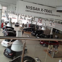 Photo taken at Автосалон &amp;quot;Nissan&amp;quot; by Михаил Т. on 11/10/2012