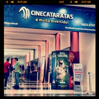 Photo taken at Cine Cataratas by Ronan d. on 10/20/2012