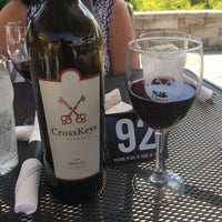 Photo taken at CrossKeys Vineyards by Shailesh G. on 7/20/2019