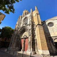 Photo taken at Cathédrale Saint-Sauveur by Dominika T. on 7/30/2023